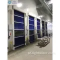 Alta velocidade PVC Clean Room Roller Shutter Porta